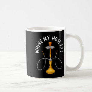 Där min slang på det fina hookah röker Shisha Smok Kaffemugg