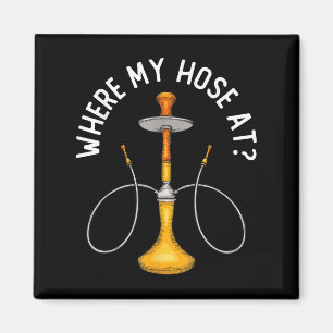 Där min slang på det fina hookah röker Shisha Smok Magnet