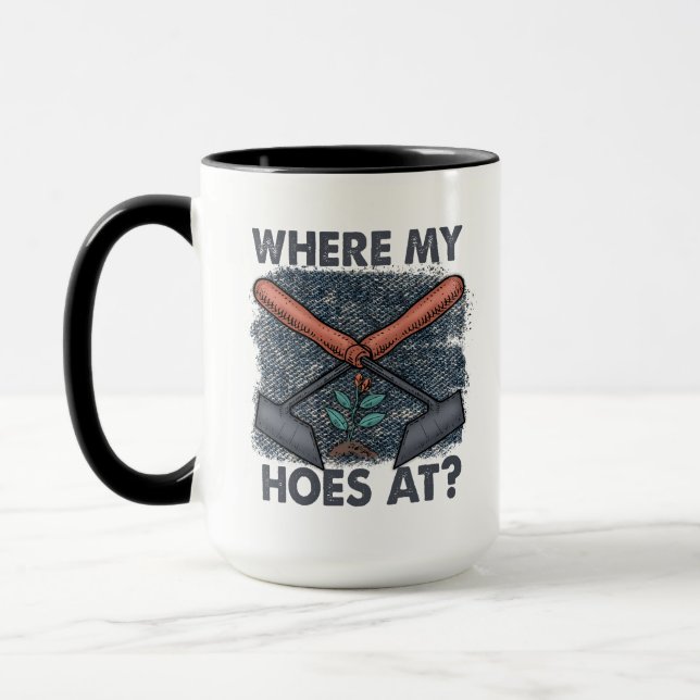 Där mina hus ligger på lustig  mugg (Vänster)