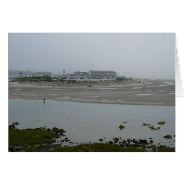 Där oceanen och flodmötet OBS kort (Framsidan Horizontal)