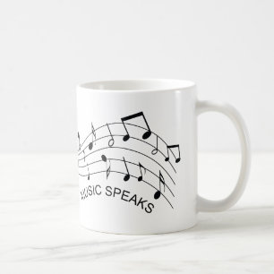 Där Ord Misslyckas, musikhögtalare Kaffemugg