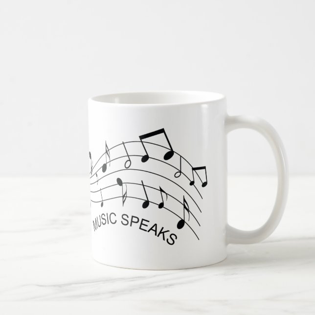Där Ord Misslyckas, musikhögtalare Kaffemugg (Höger)