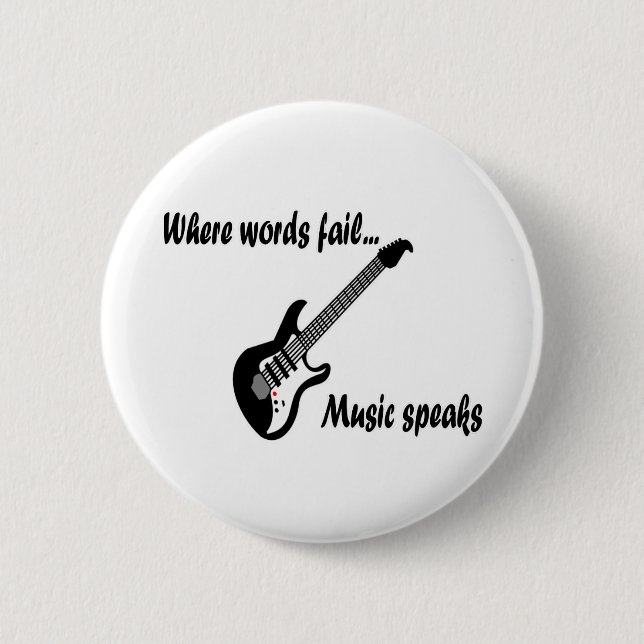 Där Ord Misslyckas, musikhögtalare Knapp (Framsida)