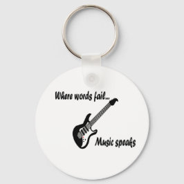 Där Ord Misslyckas, musikhögtalare Nyckelring