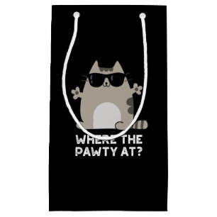 där Party Cat Pun-Mörken BG