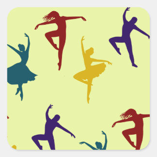 Där passion uppfyller precision fyrkantigt klistermärke