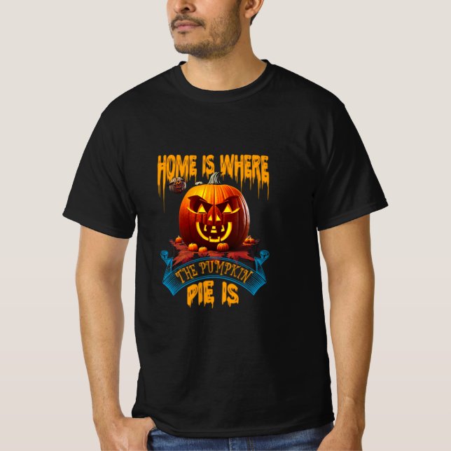 Där pumpen paj är T-Shirt (Framsida)