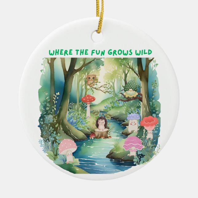 Där Roligten ökar Vildens ornament (Framsidan)