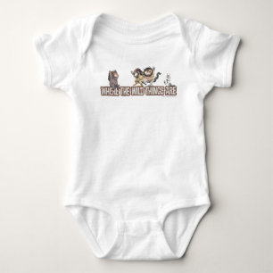 där Saken Vild är tecken på Logotyp T Shirt