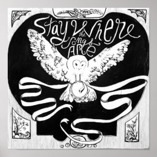 Där sång är poster