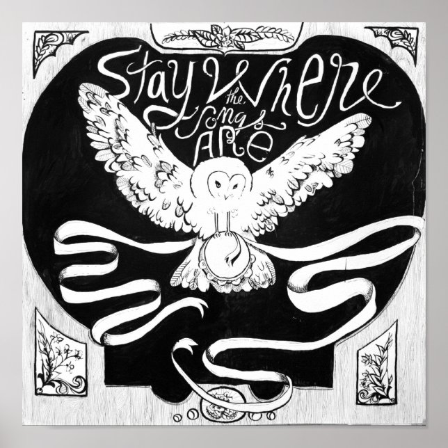 Där sång är poster (Framsidan)