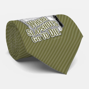 Där slapshots går till Die (Hockey) Neck Tie Slips