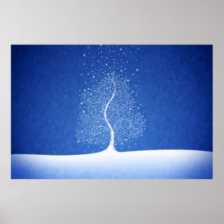 där Snöflingor är född Poster