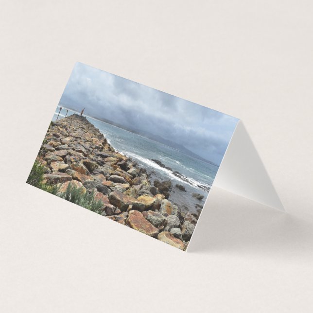 Där Sten möts hav - gränsstation Kort (Framsida)