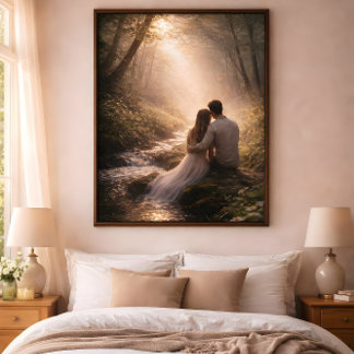 Där stillheten möter oss poster