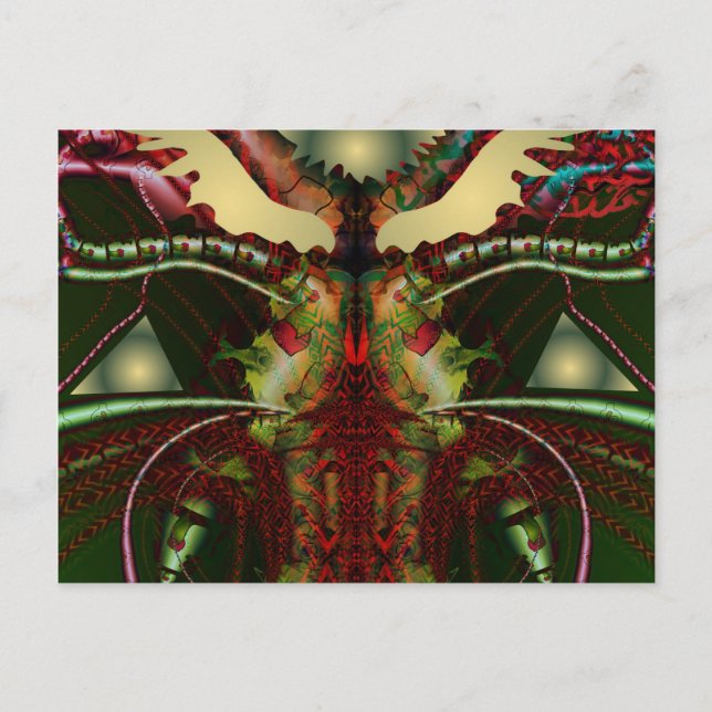 Där ute festar vykort (Framsida)