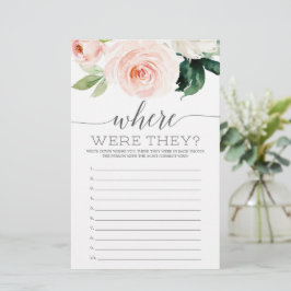 Där Var De Bröllopsfest Lek Röda Blommor