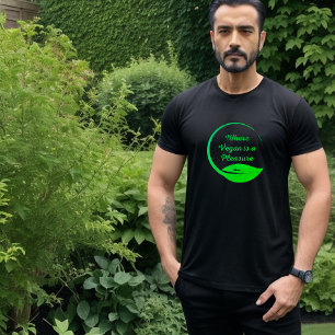 "Där Vegan är en fritid" T-Shirt
