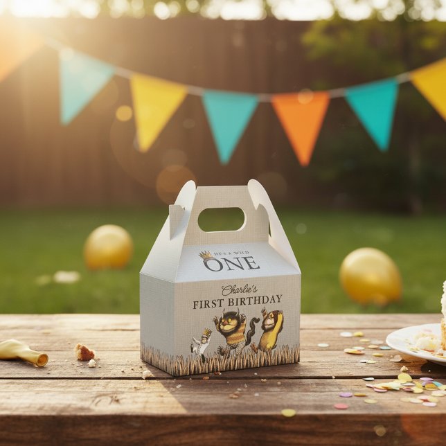 där Vild Sak är födelsedag Presentaskar (Skapare uppladdad)