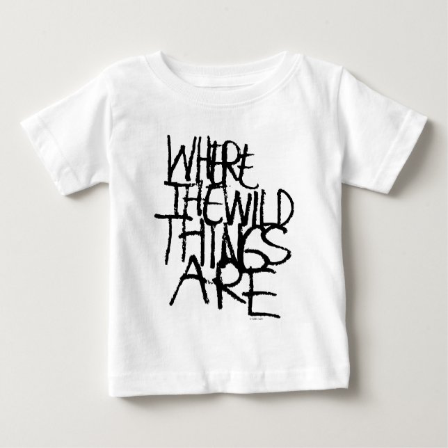 där Vild Sak är | Handskriven T Shirt (Framsida)