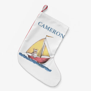 där Vild Sak är Lägg till ditt namn Liten Julstrumpa