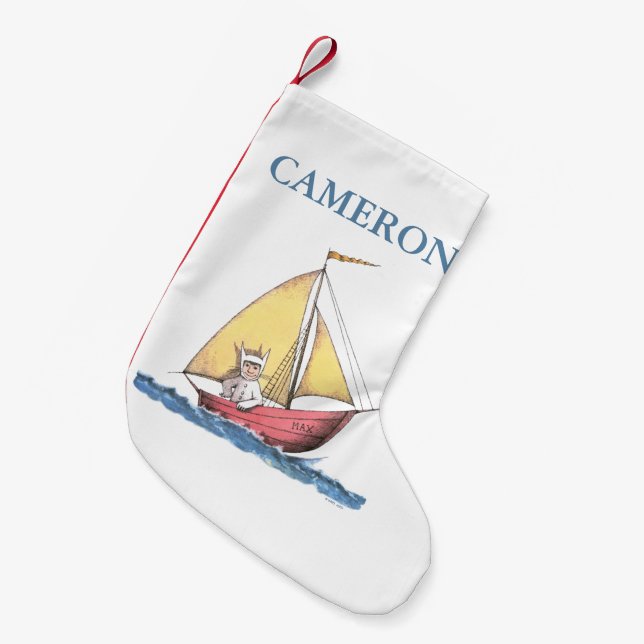 där Vild Sak är | Lägg till ditt namn Liten Julstrumpa (Framsidan (Hängande))