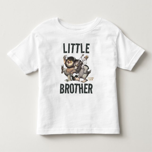 där Vild Sak är | Little Brother T Shirt (Framsida)