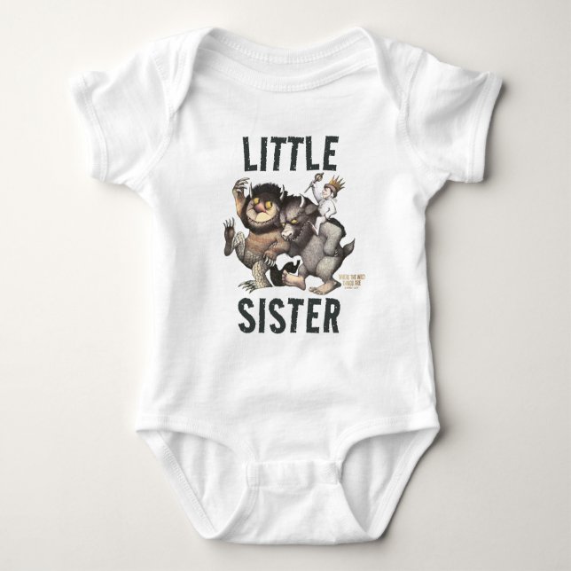 där Vild Sak är | Little Sister T Shirt (Framsida)
