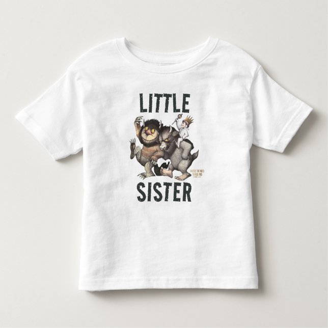där Vild Sak är | Little Sister T Shirt (Framsida)