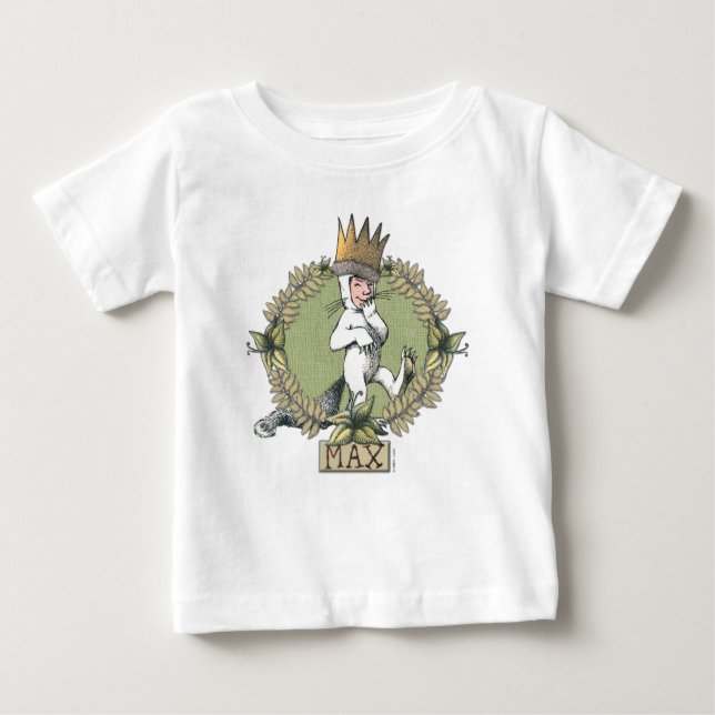 där Vild Sak är | Max Badge T Shirt (Framsida)