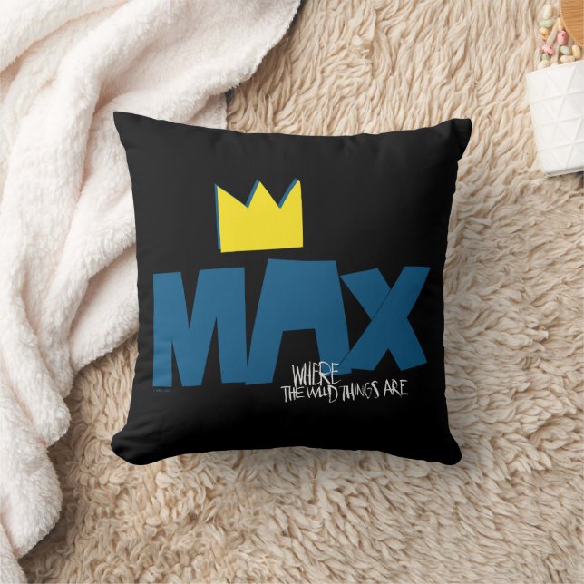 där Vild Sak är | Max och Krona Kudde (Filt)