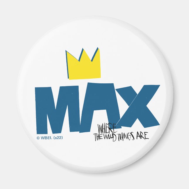 där Vild Sak är | Max och Krona Magnet (Framsidan)
