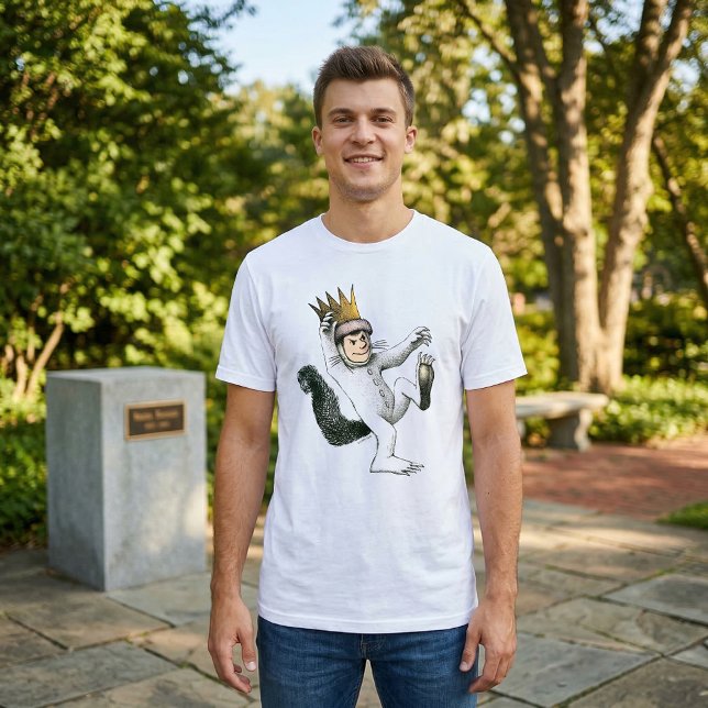 där Vild Sak är | Max T Shirt (Generated image of person wearing t-shirt)