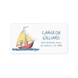 där Vild Sak är | Maximalt antal segling Adressetikett