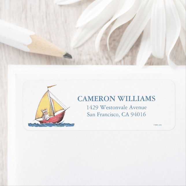 där Vild Sak är | Maximalt antal segling Returadress Etikett (Insitu)