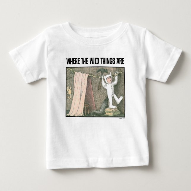 där Vild Sak är | Scen 1 T Shirt (Framsida)
