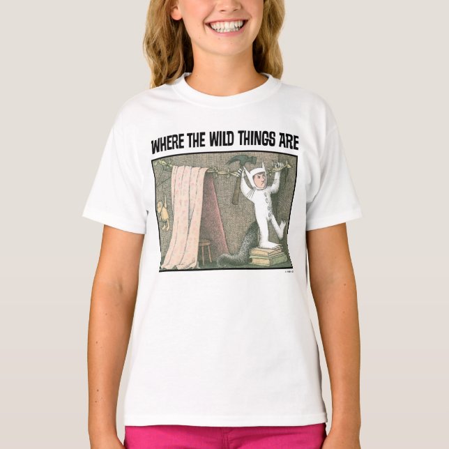 där Vild Sak är | Scen 1 T Shirt (Framsida)