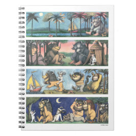 där Vild Sak är scener Anteckningsbok