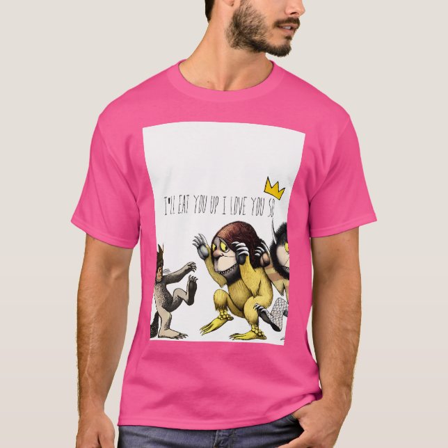 där Vild Sak är T Shirt (Framsida)