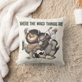 där Vild Sak är tecken Kudde