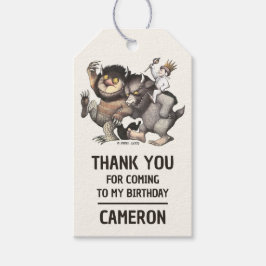 där Vild Sak är tecken Presentetikett