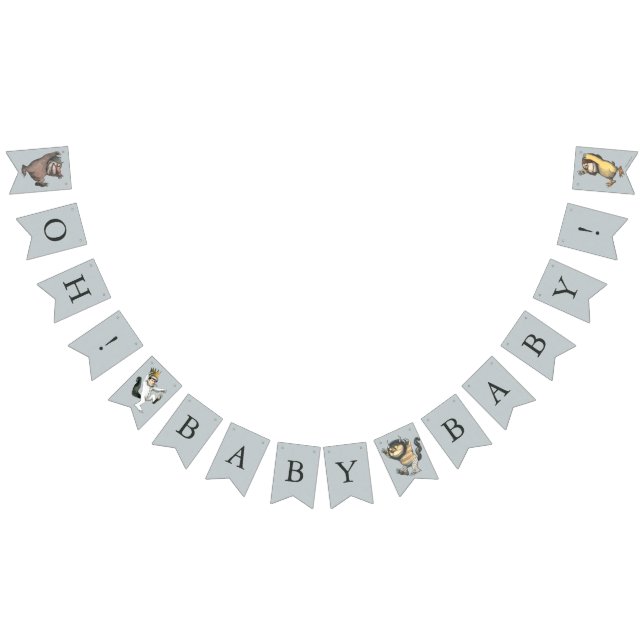 där Vilden Sak är babyskabinett Vimplar (Alla)