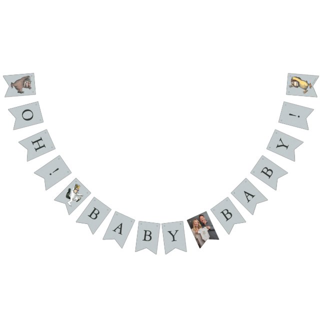 där Vilden Sak är babyskabinett Vimplar (Alla)