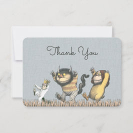 där Vilden Sak är babyskabruk Tack Inbjudningar