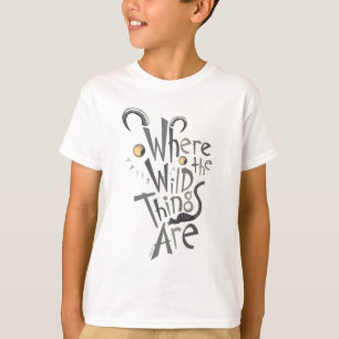 där Vilden Sak är citatdiagram T Shirt