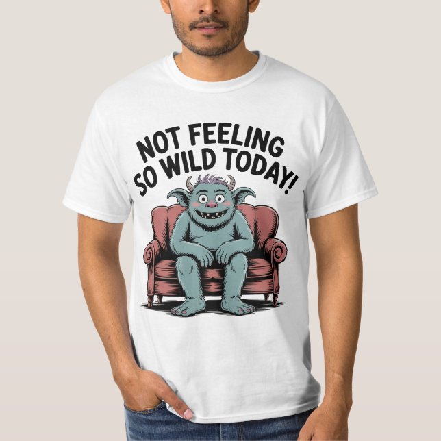 Där Vilden Sak är på Prozac T Shirt (Framsida)