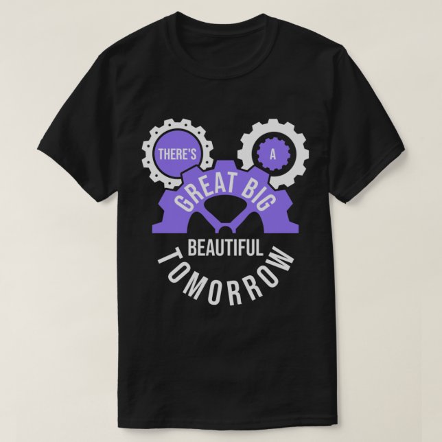 Där&x27;är en Underbar, snygg i morgon Classic T Shirt (Design framsida)