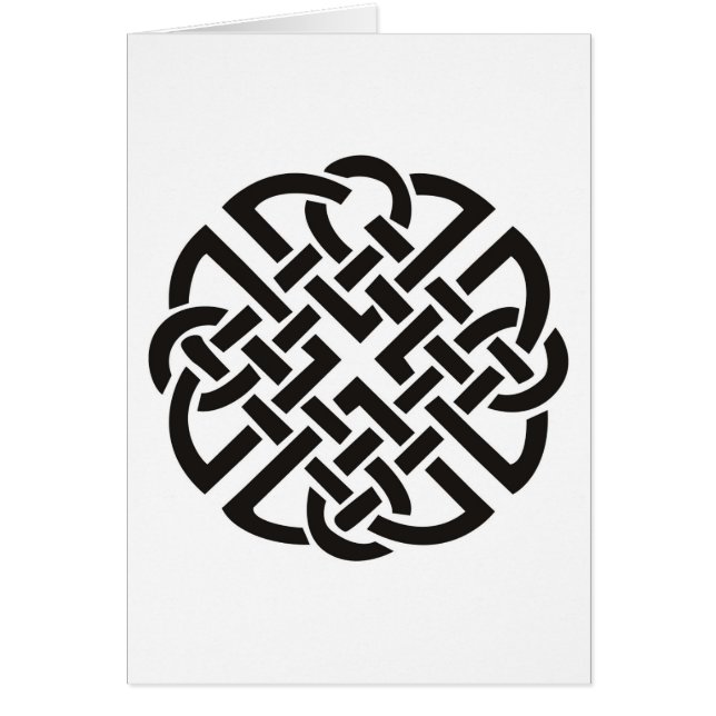 Dara Knot Hälsningskort (Framsidan)