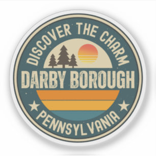 Darby borough, Pennsylvania Klistermärken