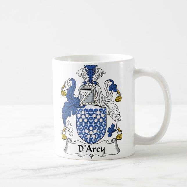 D'Arcy familjvapensköld Kaffemugg (Höger)